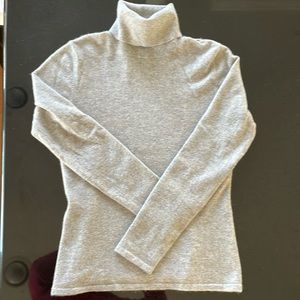 Banana Republic gray cashmere sweater.